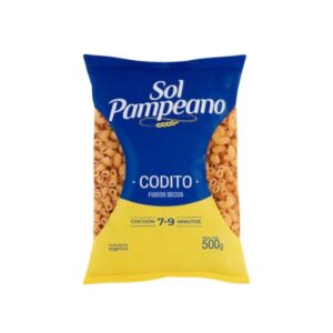 Fideos codito Sol pampeano 500 gr.