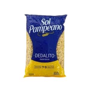 Fideos Dedalito Sol pampeano 500 gr.