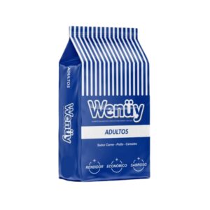 Alimento perros adultos Wenuy 22 kg.