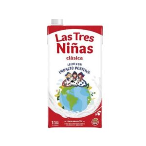Leche larga vida Las tres niñas L