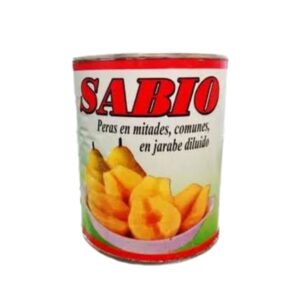 Peras en almíbar Sabio
