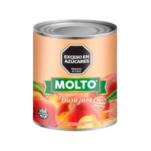 Duraznos en almíbar Molto